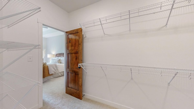 509 Golfview Ave, Zumbrota, MN 55992 - walk in closet featuring light colored carpet