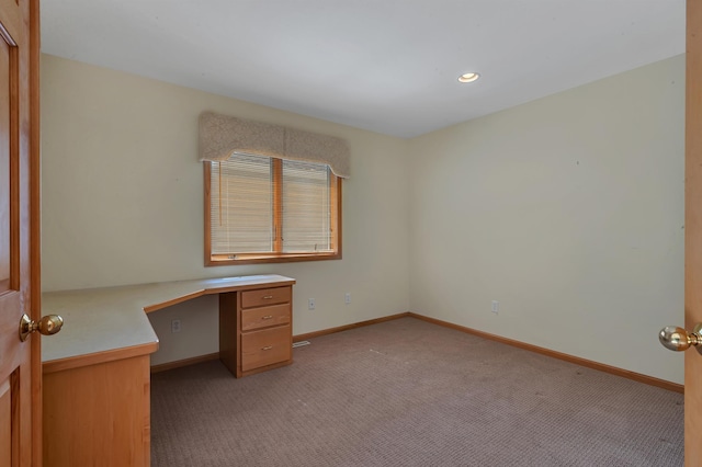 332 Waite Ave S, Saint Cloud, MN 56301 - unfurnished office featuring light carpet and recessed lighting