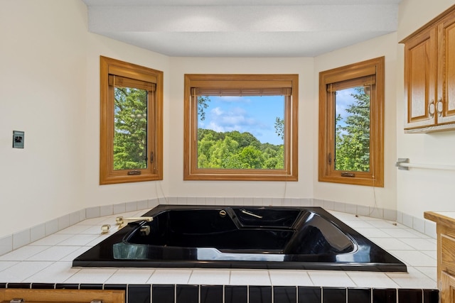 6233 Fernbrook Ln N, Maple Grove, MN 55311 - kitchen with tile countertops and plenty of natural light