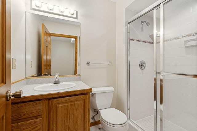 6233 Fernbrook Ln N, Maple Grove, MN 55311 - full bath featuring vanity and a stall shower