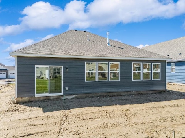 14526 111th Ave E, Dayton, MN 55369 - rear view of property featuring roof with shingles