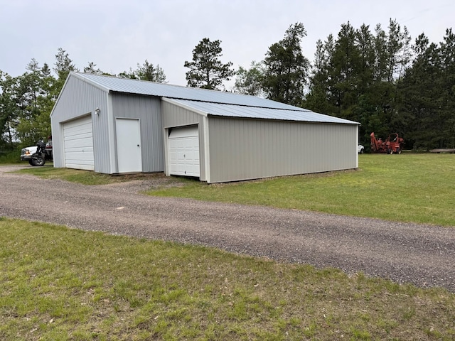 11672 147th Ave, Straight River Twp, MN 56464 - view of detached garage