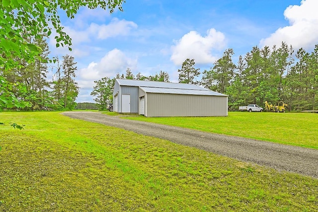 11672 147th Ave, Straight River Twp, MN 56464 - view of garage
