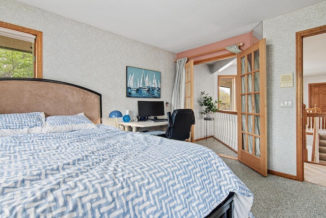 3817 Dunbar Ct N, Brooklyn Park, MN 55443 - bedroom featuring carpet and baseboards