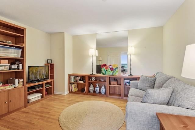 8301 Creekside Cir Unit 570, Bloomington, MN 55437 - living room with light wood-style flooring
