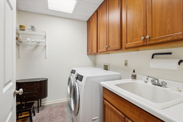 8301 Creekside Cir Unit 570, Bloomington, MN 55437 - laundry area with cabinet space and washer and clothes dryer