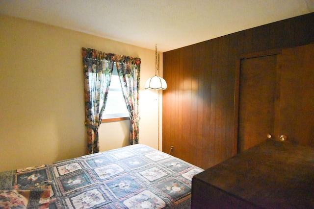 21840 320th Ave NW, Warren, MN 56762 - bedroom with wood walls