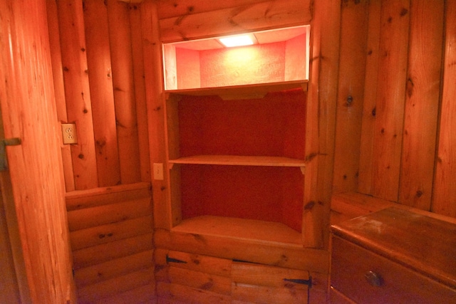21840 320th Ave NW, Warren, MN 56762 - detailed view of log walls