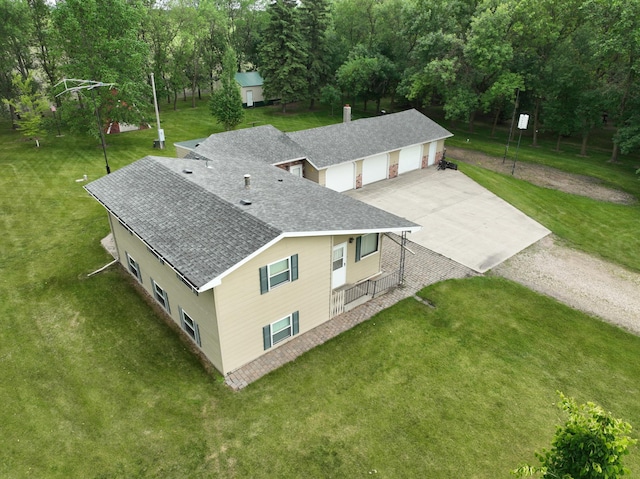 21840 320th Ave NW, Warren, MN 56762 - view of subject property with a tree filled landscape