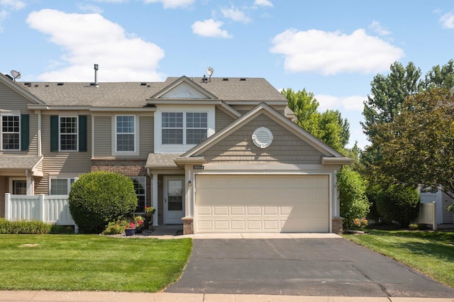 5055 149th St N Unit 2, Hugo, MN 55038 - view of front of home featuring driveway, a garage, and roof with shingles