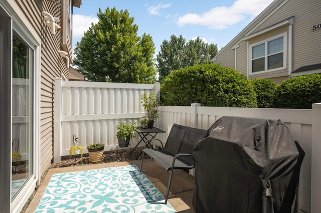 5055 149th St N Unit 2, Hugo, MN 55038 - view of patio with grilling area