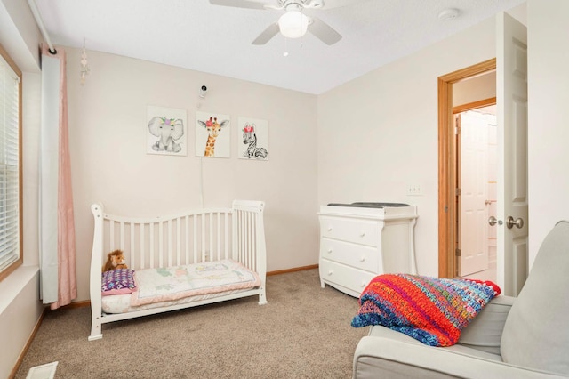 5055 149th St N Unit 2, Hugo, MN 55038 - bedroom featuring carpet flooring and ceiling fan