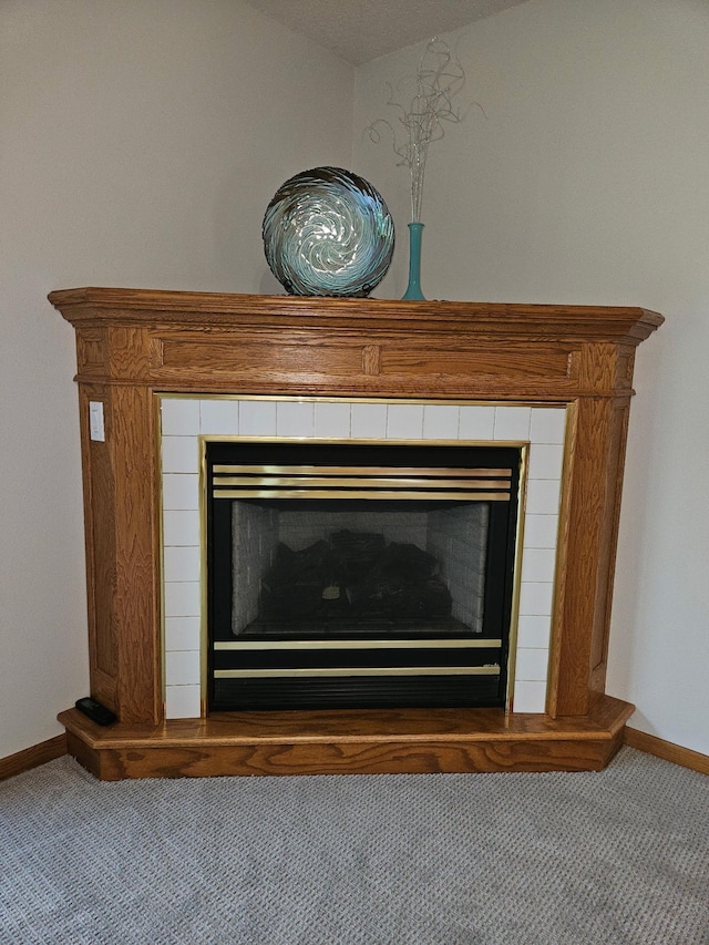 2705 9th St SW, Willmar, MN 56201 - detailed view of carpet and a fireplace