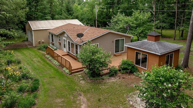 33087 Elm Ln, Motley, MN 56466 - view from above of property