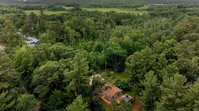 33087 Elm Ln, Motley, MN 56466 - view of subject property with a heavily wooded area