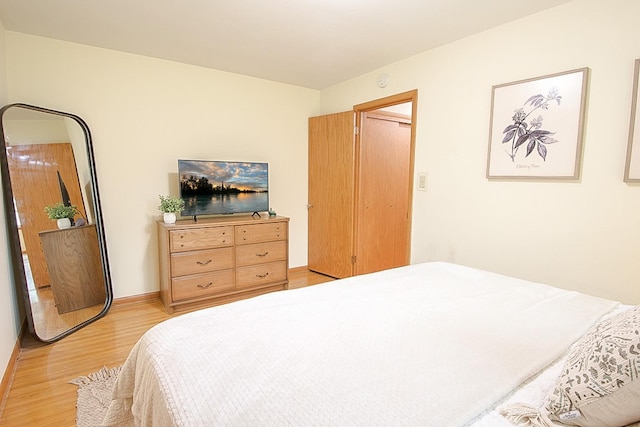 905 24th Ave N, Saint Cloud, MN 56303 - bedroom with light wood-style floors and baseboards