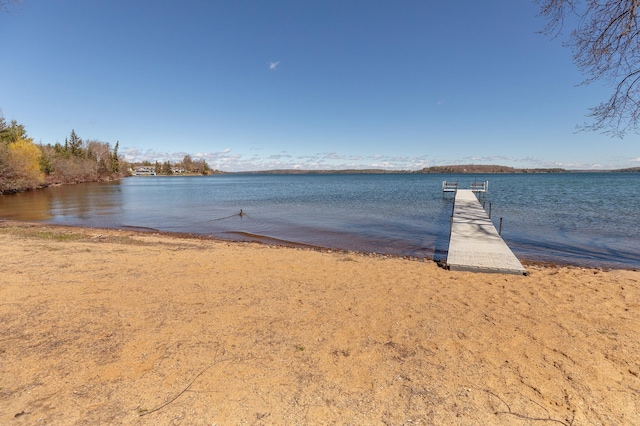 7520 Trophy Trl NW, Walker, MN 56484 - dock area featuring a water view