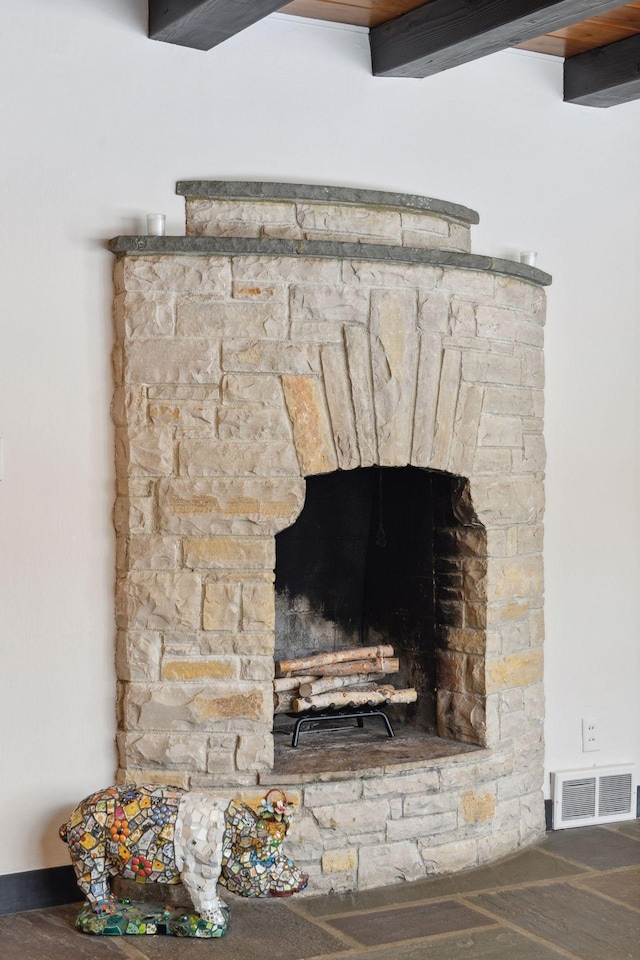 11155 Mill Run, Minnetonka, MN 55305 - detailed view of a stone fireplace