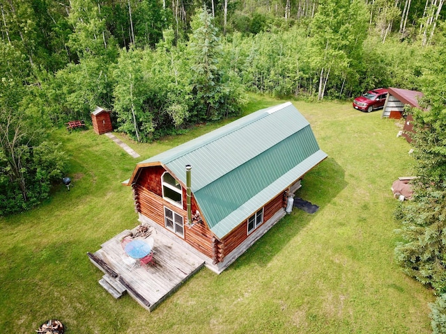 3274 County Road 1 SW, Boone Twp, MN 56623 - aerial view of property and surrounding area