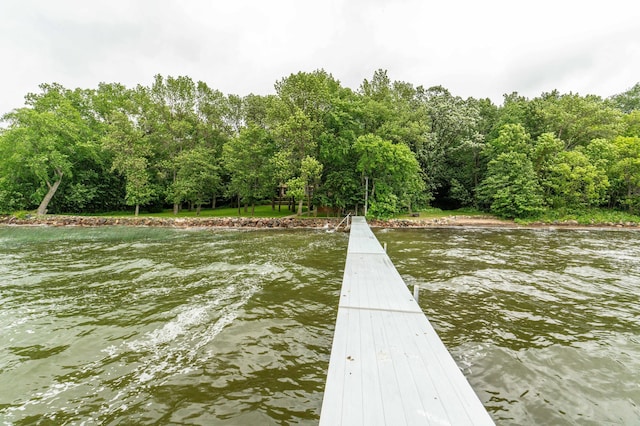 28647 State Highway 78, Otter Tail Twp, MN 56515 - dock area featuring a water view