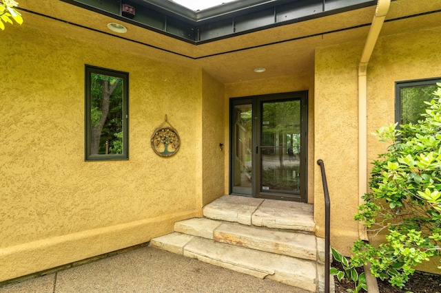 28647 State Highway 78, Otter Tail Twp, MN 56515 - view of exterior entry with stucco siding