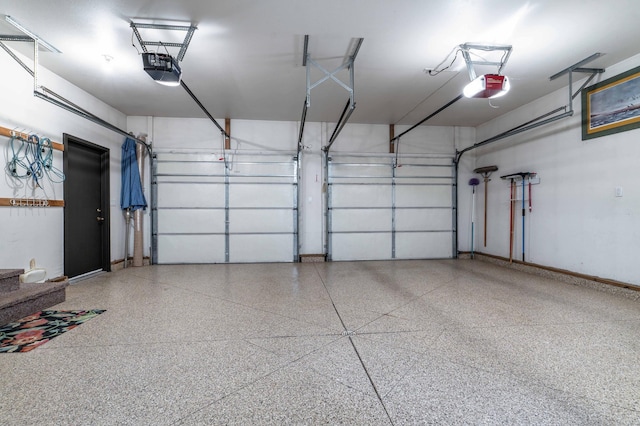 28647 State Highway 78, Otter Tail Twp, MN 56515 - garage with a garage door opener