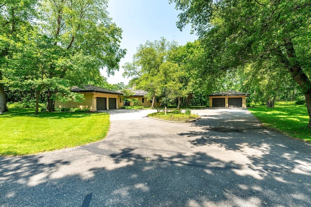 28647 State Highway 78, Otter Tail Twp, MN 56515 - view of front of house with a front lawn, driveway, and an attached garage