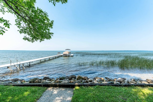 28647 State Highway 78, Otter Tail Twp, MN 56515 - dock featuring a water view