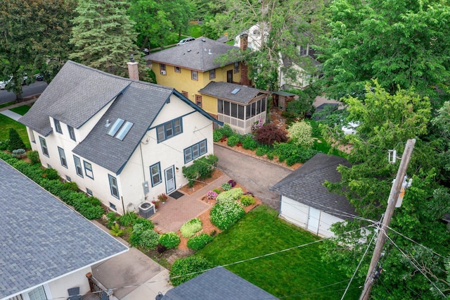 141 Rustic Ldg W, Minneapolis, MN 55419 - aerial view of property and surrounding area