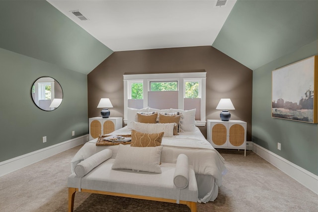 141 Rustic Ldg W, Minneapolis, MN 55419 - carpeted bedroom featuring multiple windows and vaulted ceiling