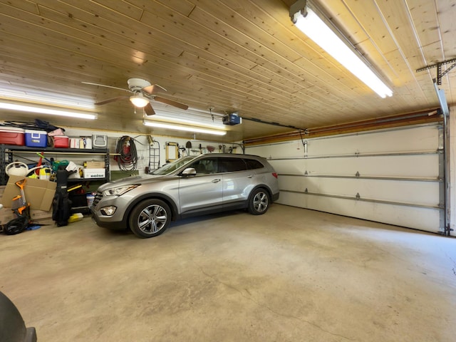 12088 Sylvan Dr SW, Pillager, MN 56473 - garage with a garage door opener