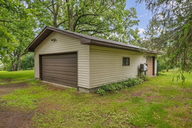 16584 River Rd, Green Prairie Twp, MN 56345 - view of detached garage