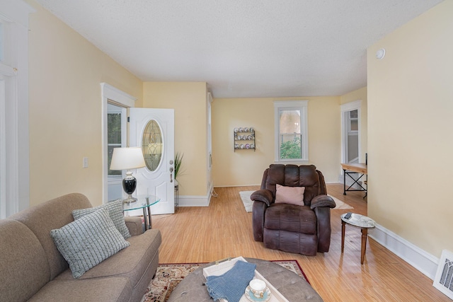 190 Annapolis St E, West Saint Paul, MN 55118 - living area with wood finished floors and baseboards