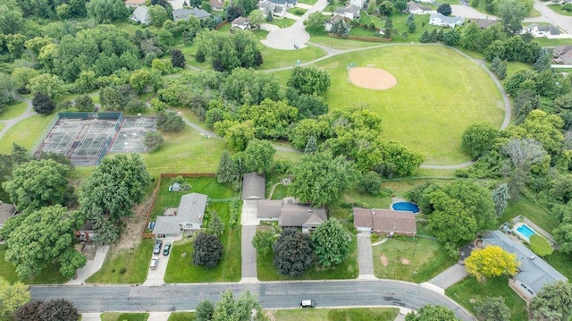 2434 Southcrest Ave E, Maplewood, MN 55119 - aerial view of property's location featuring nearby suburban area
