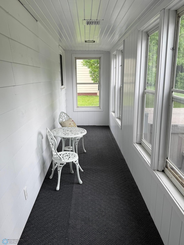 409 1st Ave E, Ada, MN 56510 - sunroom featuring carpet flooring