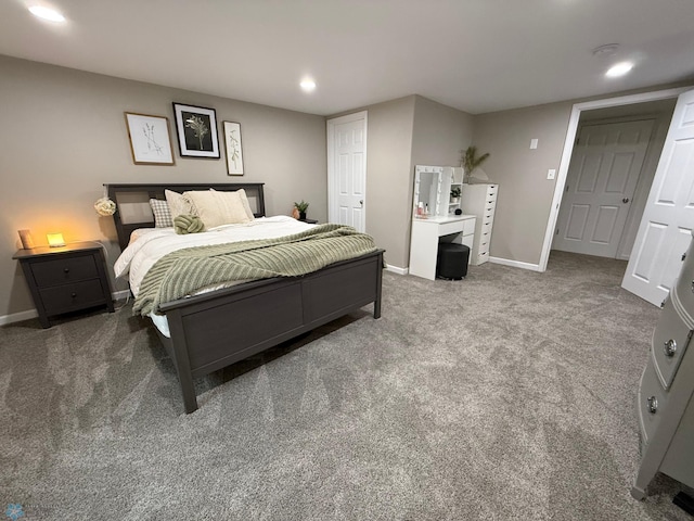 409 1st Ave E, Ada, MN 56510 - carpeted bedroom featuring recessed lighting and baseboards