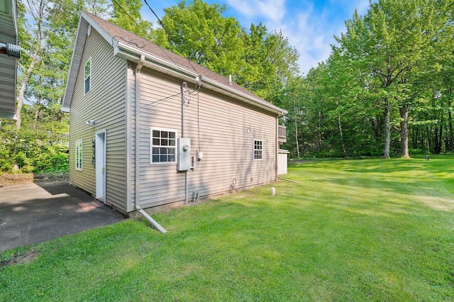 5578 Cloquet Rd, Midway Twp, MN 55810 - view of home's exterior with a yard and a patio area