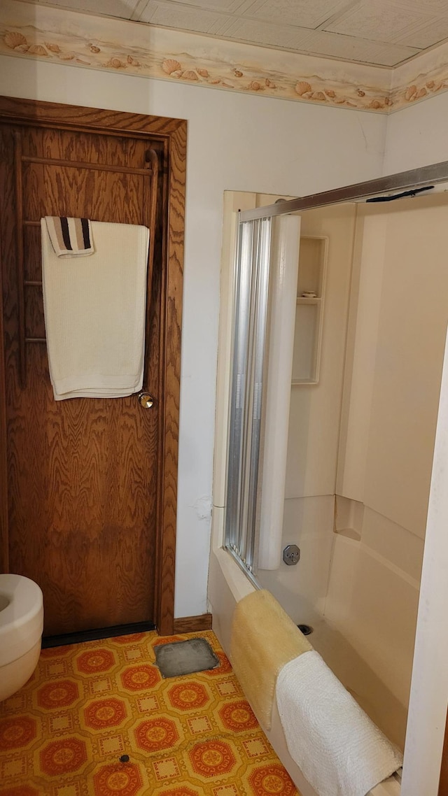112 240th St N, Eglon Twp, MN 56549 - bathroom with a shower and a bidet
