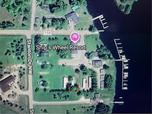 2683 22nd St NW Lot 8, Baudette, MN 56623 - map / location featuring property boundaries highlighted