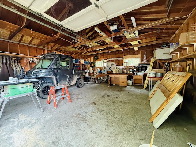 15127 Twilight Rd, Kathio Twp, MN 56359 - garage with a workshop area