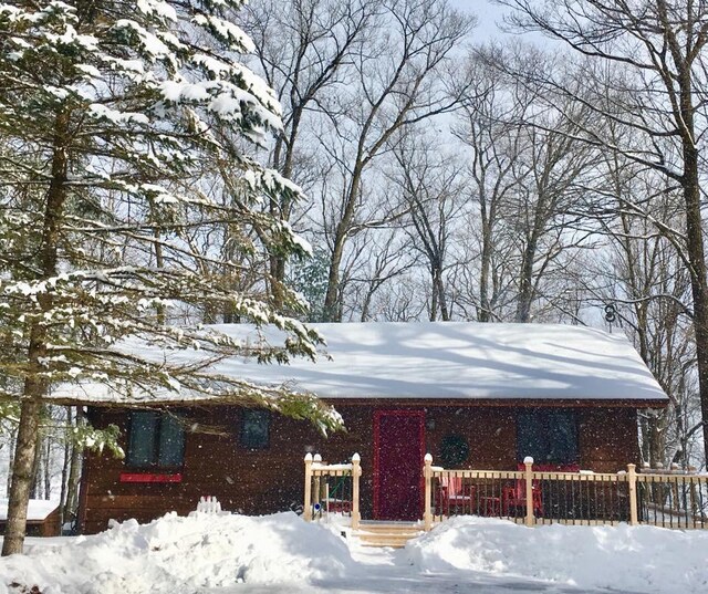 2225 Antler Lake Ct, Milltown, WI 54858 - view of front of home