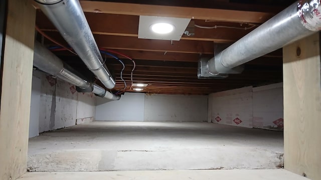 2131 111th Ln NW, Coon Rapids, MN 55433 - view of unfinished basement