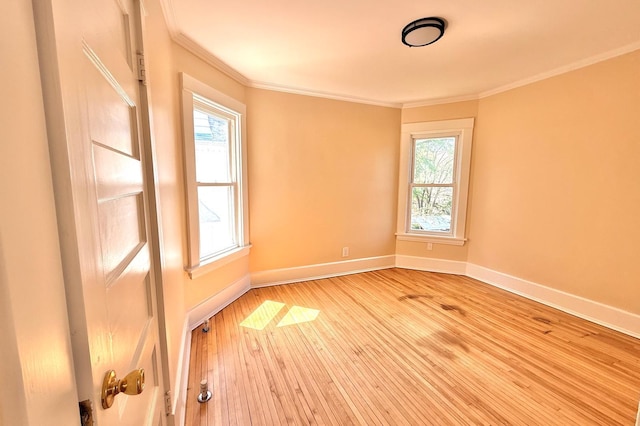 3140 Fremont Ave S, Minneapolis, MN 55408 - unfurnished room featuring wood-type flooring and ornamental molding