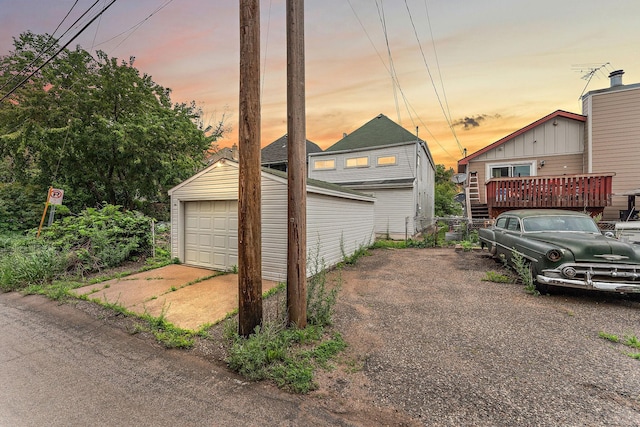 984 Iglehart Ave, Saint Paul, MN 55104 - view of detached garage
