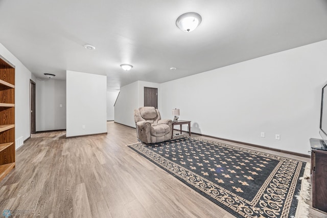 3364 27th St S, Moorhead, MN 56560 - living area with wood finished floors and baseboards