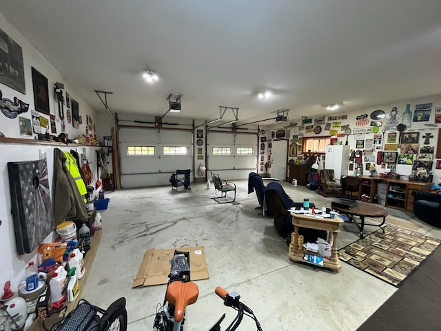 5940 150th Ave NE, New London Twp, MN 56288 - garage featuring a garage door opener