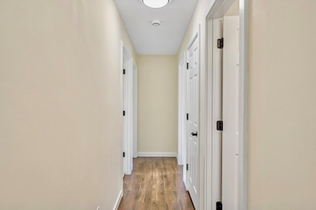 101 Sunset Dr S, Minnetonka, MN 55305 - hall featuring wood finished floors and baseboards
