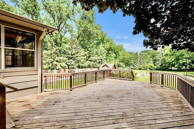 101 Sunset Dr S, Minnetonka, MN 55305 - view of wooden deck