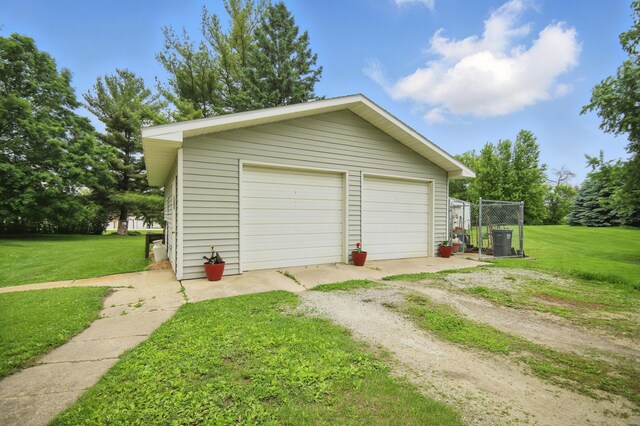 20128 554th St, Concord Twp, MN 55985 - view of detached garage