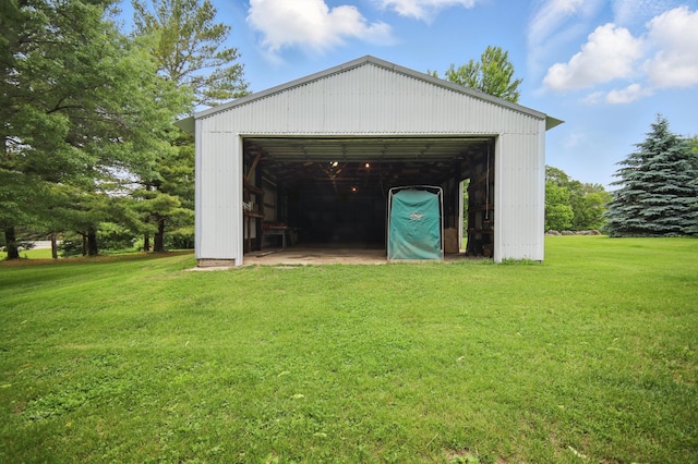 20128 554th St, Concord Twp, MN 55985 - view of detached garage